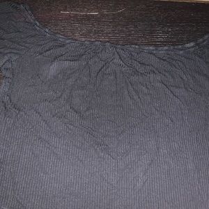 black off the shoulder